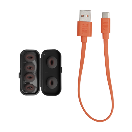 JBL Tune Flex Ghost Edition - Ghost Black - True wireless Noise Cancelling earbuds - Detailshot 4 image number null